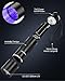 Morpilot Blacklight Flashlights uv Flashlight,12 LED 395nm Ultraviolet Blacklight 2 PCS Black Light Flashlight Mini, Torch Light Pet Urine Detector Light for Dog/Cat, Dry Stains,Resin Curing,Bed Bug