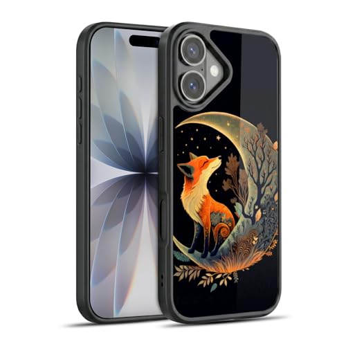 Coque en Gel Apple iPhone 17 JK Stewart Renard sur La Lune Croissante Head Case Designs