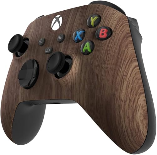 Image of Custom Controllerzz Wireless Controller for Microsoft Xbox Series X /S & Xbox One - Custom Soft Touch Feel - Custom Xbox Series X /S Controller (X /S Wood)