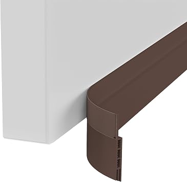 GRIFEMA GA4102 Brown Draft excluder for Doors Draft excluder Strip for Windows Doors Draught excluder for Noise Proof Door Sealing Strip for Keeping Out Cold