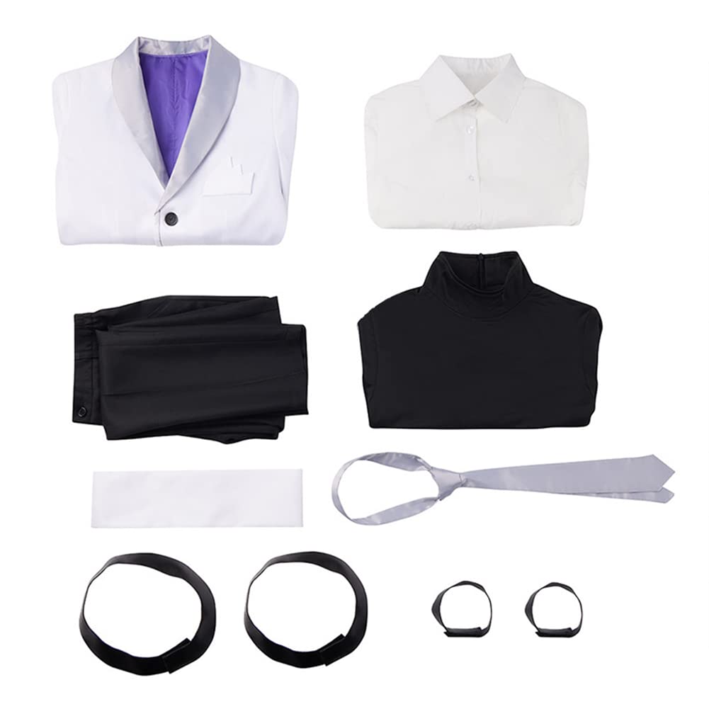 Sigma BSD kostium anime, Sigma, pełny zestaw, postać BSD, cosplay, kostium na Halloween, karnawał, manga, kostium unisex