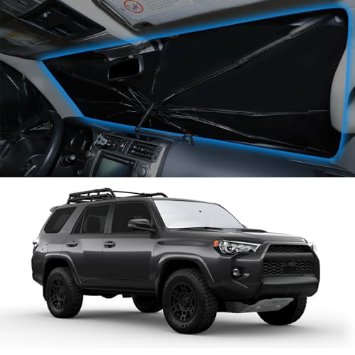 Image of Windshield Sun Shade Umbrella for Toyota 4Runner 2010-2026