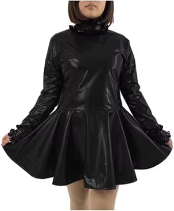 TOM TAILOR Abito Donna Con Colletto Alto, Manica Lunga, Vestibilità Comoda, Top Seller