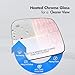 SNEMEEY for 2011-2020 Jeep Grand Cherokee Passenger Side Mirror, Replacement for 2014-2019 Dodge Durango Right Side Exterior Mirror Glass, Heated, Chrome Rear View Mirror with Backing Plate