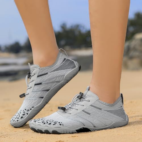 Image of Hike Barefoot Shoes Womens Mens, Pro Water Shoes Barefoot Hike Shoes, Wide Toe Box Non-Slip Breathable