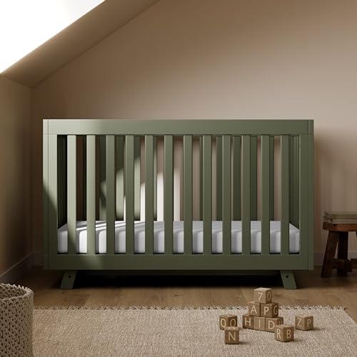 Image of Storkcraft Beckett 3-in-1 Convertible Crib, Olive