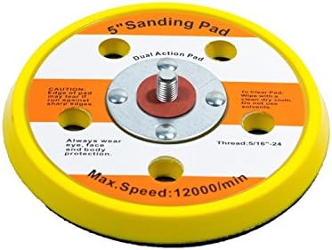 BEST CHOOSE 5" Hook and Loop 5 hole Vacuum Pad