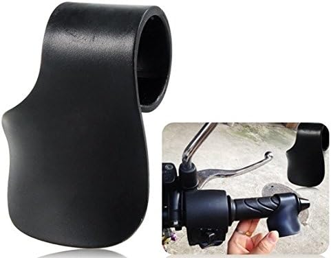 1x Universal 7/8" ABS Fashion Motorcycle Throttle Assist Cruise Control Hand Rest Control Grips Black Fit Yamaha FZ6R 2009 2010 2011