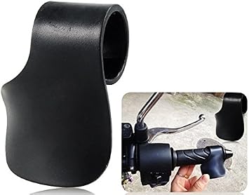 1x Universal 7/8" ABS Fashion Motorcycle Throttle Assist Cruise Control Hand Rest Control Grips Black Fit KAWASAKI ZX6R ZX636R ZX6RR 2000 2001 2002 2003 2004