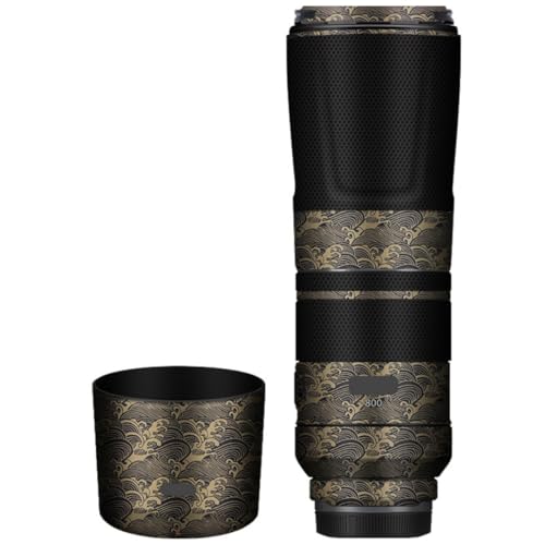 Autocollant en vinyle Canon RF 800 mm F11 protection dorée