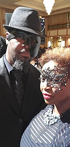 Coolwife Unisex Couples Masquerade Masks Couples Masquerade Masks