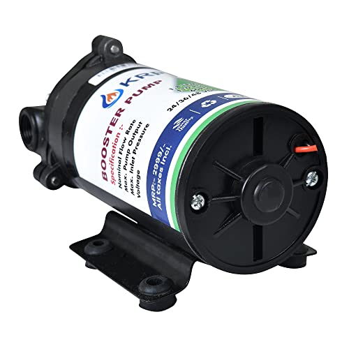 Image of 100 GPD RO Diaphragm Booster Pump With 24 Volt RO SMPS Adaptor, Comes with 1 Year Warranty Suitable For All Types Of Water Purifier (Pack Of 2)