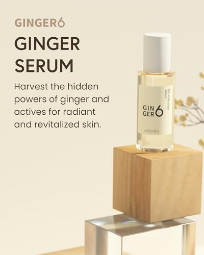 Image of Vitamin B3 Tightening Booster Korean Face Serum - 30ml | 70% Ginger Extract + HYALURONIC 2000 PPM + Niacinamide | | Anti-Aging Firmer Skin K-Beauty | Wrinkle, Fine Line & Pore Minimizer