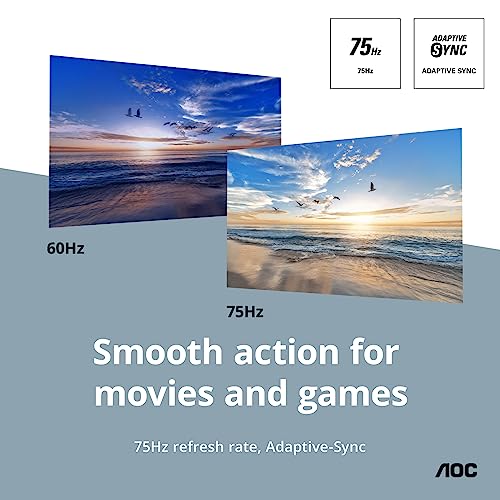 Image of AOC Q32P2CA 32 inch IPS Monitor, QHD 2560x1440, USB-C (Power Delivery 65 Watts) Docking, Height Adjustable Stand, Black