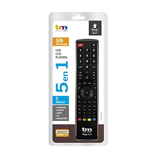 TM ELECTRON tmurc501 fjärrkontroll tv, svart