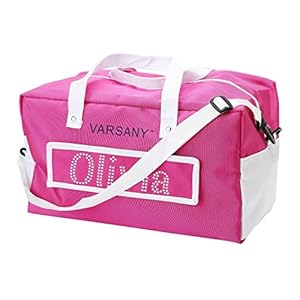 Varsany Crystal Personalised Gymnastic Bag Kids Perfect to hold your Gymnastic Short, Leotard, Dance shoes and much more