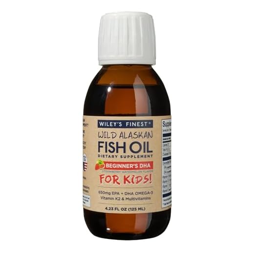 Wiley's Finest Wild Alaskan Fish Oil - Beginner's DHA 650mg EPA + DHA Omega-3 Natural Wild Alaskan Supplement 50 Servings