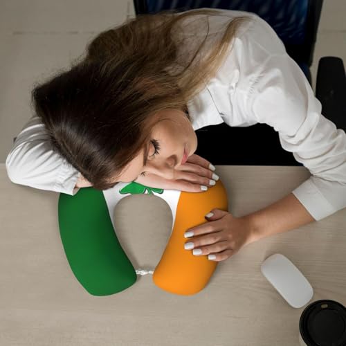 Almohada cuello U espuma viscoelástica 25 cm x 30 cm miniatura 7