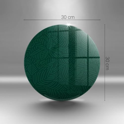 Planche à découper multifonctionnelle Wallfluent 30cm avec motif végétal moderne - 6