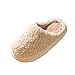 Dames Moelleux Maison Pantoufles Pantoufles en Mousse à mémoire de Forme Femmes Hommes Confortable Chaud Coton Pantoufles antidérapant Maison Pantoufles intérieur extérieur Doux en Peluche m