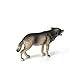 Schleich Wild Life Realistic Prowling Gray Wolf Figurine - Durable North American Forest Animal Figure for Kids, Perfect Toy for Fun and Imaginative Adventures, Gift for Boys and Girls Ages 3+