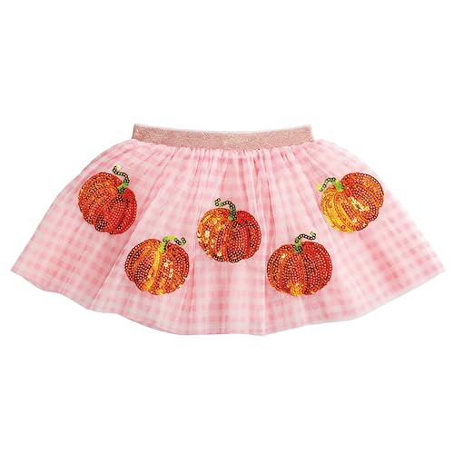 Mud Pie Baby Girls Kids Pumpkin Sequin Tutu