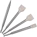 Produktbild Tonsooze SDS PLUS Meißel-Set - 4tlg, hochwertiges Meißelset -Spitzmeißel, Flachmeißel, Spatmeißel für Schnelle Entfernung von Beton, Ziegel, Fliesen und Stein