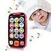 OKKIDY Baby Telefon Spielzeug für ab 12 18 MonateKleinkinder, Musikspielzeug Smartphone lernspielzeug ab 1 2 Jahren Englisch Touch Phone mit Sound und Musik, Zahlen, blinkenden Lichtern mehr heran