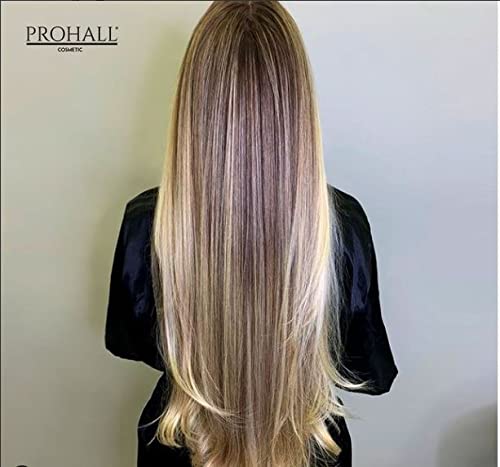 Miniatura 8 de Prohall Cosmetic Mascarilla de cabello brasileño morado para cabello decolorado, tratado químicamente, naranja y cobrizo, reduce el amarillez,