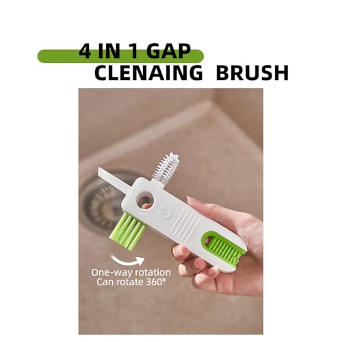 Image of A Multifunctional Cleaning Brush That is Good at Cleaning Stainless Steel Cup Lids and U-Shaped Cup Mouths