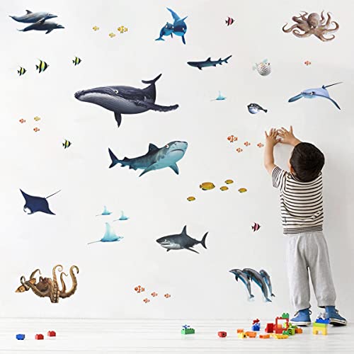 Vinilos Decorativos Ocean Theme Fishes para Pared miniatura 4