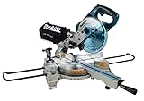 Base de aluminio grande Makita DLS713NZ - Sierra de inglete compuesta de iones de litio LXT de 18 V, 190 mm, pilas y cargador no incluidos