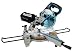 Produktbild Makita Akku Kapp- und Gehrungssäge (Sägeblatt-ø 190 mm, Motorbremse, Arbeitstisch drehbar, Maße 655x430x454 mm, ohne Akku) DLS713NZ, Blau