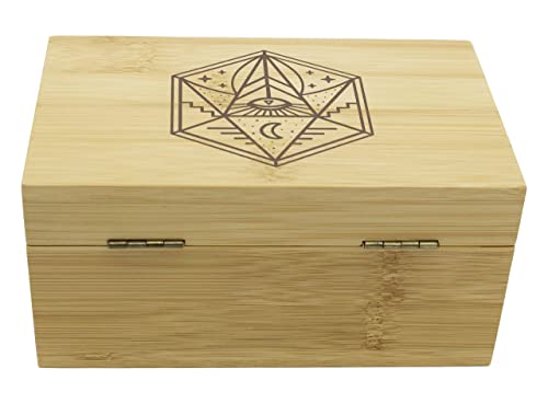 Vintage Lockable Decorative Bamboo Storage Box With Lid - Small Wooden Keepsake Memory Box Perfect For Gift | Storage For Jewelry, Craft, Card, Trinkets, Tea, Or Other Treasures | A Lock And 2 Keys #TOP5