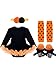Freebily Vestido Conjunto de Fiesta Halloween Calabaza para Bebé Niña (0-12 Meses)...