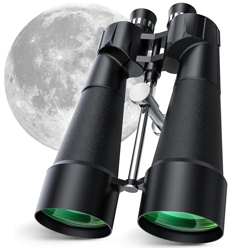 Image of Sogries 25x100 Binoculars for Adults High Powered Large Aperture 100mm Astronomy Binoculars Long Distance Viewing Waterproof Long Range Powerful Binocular for Stargazing Marine Cruise Ship Birding