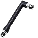 1pc Double-Ended L-Shaped Mini Socket Wrench, Extension Handle, 1/4″ 6.35mm Screwdriver Bits Key Utility, 90 Degree Right Angle Screwdriver Adapter Utility Tool