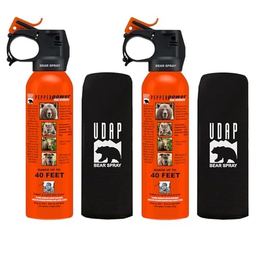 UDAP Pepper Power Bear Spray Package