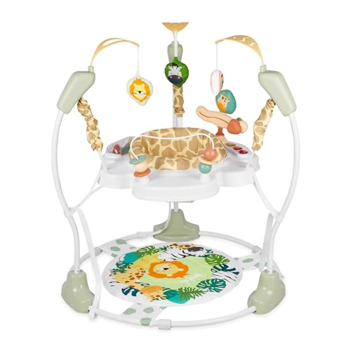Image of Baby Activity Center, Infant Jumpers and Bouncers with Music, Lights, Infant Toys, 360Rotating Seat, 3 Adjustable Heights, Baby Play and Learning Center for 6+ Months