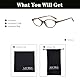 LJCZKA Ovale Blaulichtfilter Brille Damen Herren, Katzenauge Computerbrille Ohne Stärke y2k Kleine Oval Brille Anti-Müdigkeit für Handy, PC und TV (Hell Braun)