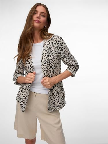 Blazer Ample 3/4 VERO MODA avec sa doublure argentée chic