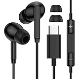 Picture of Wired Headphones Type C Cable Headphones USB C Earphones for Android Samsung Galaxy A26/A56/A36/A17/A16/S26 Ultra/S26+/S25FE/S25 Ultra/S24/S23/S22, Type C Earbuds Ear Plug for iPhone 17E 17 16 Pro Max