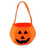 Die Kürbistasche mit süßem Lächeln verleiht dem Spiel und dem Kleidungszubehör für Kinder einen Hauch von Lebendigkeit und Lebendigkeit und schafft eine Halloween-Atmosphäre