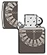 Zippo Sturmfeuerzeug - Roulette, Black Ice, Laser 360° - Nachfüllbar - Wiederverwendbar - Windfestes Design - Geschenkbox - Made in USA