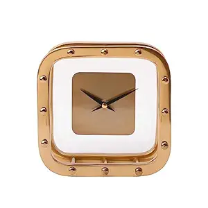Decor de Maison Aurelian Table Clock Gold
