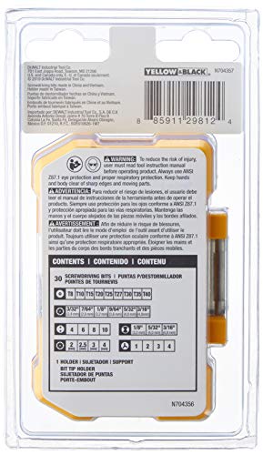 DEWALT Screwdriver Set, Security, 31-Piece (DWAX200)