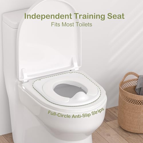 image for CheerTry 2-in-1 Toddler Potty Training Toilet - Larger Potty Chair & D
