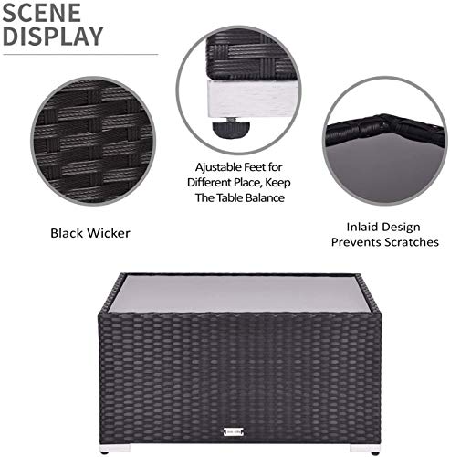 image for Old street Fake Nail 7pcs Patio Outdoor Furniture Sets-Low Back All-We