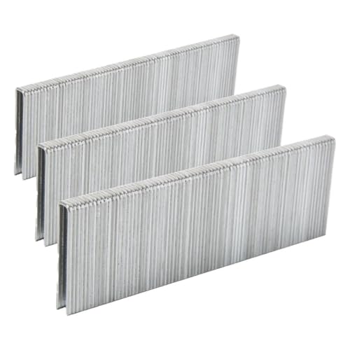 Metabo HPT 1/2 Inch 18 Gauge Electro Galvanized Finish Staples | 1,000 Count | 21104SHPT (Pack of 3)