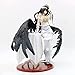 LOOACG 28CM Version de Luxe Anime Overlord Albedo a Un modèle d'apparence démoniaque Belle Fille Ornement PVC Collection Figurine modèle de Bureau Assis Adulte Jouet en boîte Cadeau